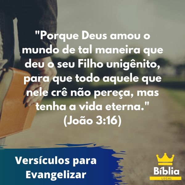 Vers\u00edculos para Evangelizar - Evangelismo na B\u00edblia